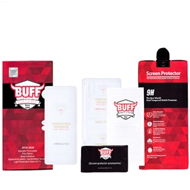 محافظ صفحه نمایش بوف مدل Hg01 مناسب برای گوشی موبایل سامسونگ Galaxy Z Flip3 به همراه محافظ پشت گوشی