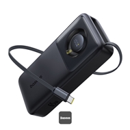 پاوربانک 20000 بیسوس Baseus Free2Pull P10073700123 توان 65 وات با کابل تایپ سی جمع شونده