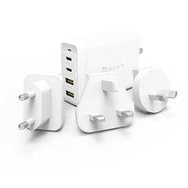 ایستگاه شارژ برند Adam Elements مدل OMNIA Pro 100W با کابل USB-C به USB-C (200 سانتی متر)