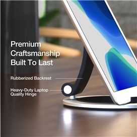 پایه نگهدارنده برند جاست موبایل Just Mobile مدل Encore مناسب برای آیپد نقره ای  iPad 1, 2 Silver