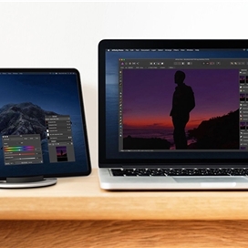 پایه نگهدارنده برند جاست موبایل Just Mobile مدل Encore مناسب برای آیپد نقره ای  iPad 1, 2 Silver