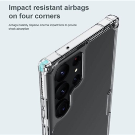 کاور نیلکین مدل Nature TPU Pro مناسب برای گوشی موبایل سامسونگ Galaxy S23 Ultra