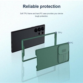 کاور نیلکین مدل CamShield Pro مناسب برای گوشی موبایل سامسونگ Galaxy S23 Ultra