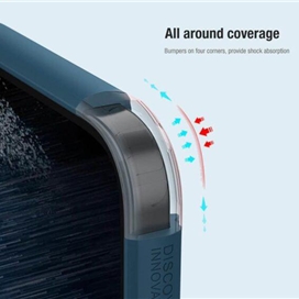 کاور نیلکین مدل Super Frosted Shield Pro مناسب برای گوشی موبایل سامسونگ Galaxy S23 Ultra