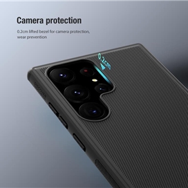 کاور نیلکین مدل Super Frosted Shield Pro مناسب برای گوشی موبایل سامسونگ Galaxy S23 Ultra