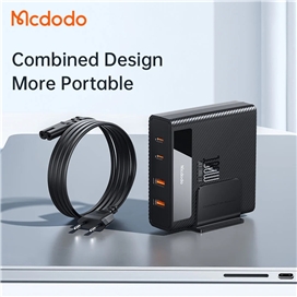 آداپتور چهار پورت چندکاره مک دودو 100 وات Mcdodo 100W PD Quick Charging Station CH-1802