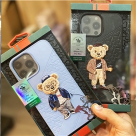 قاب چرمی برجسته Polo مدل CRETE مناسب برای Apple iPhone 13