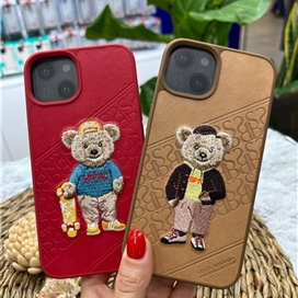 قاب چرمی برجسته Polo مدل CRETE مناسب برای Apple iPhone 13 Pro