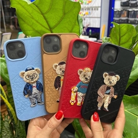 قاب چرمی برجسته Polo مدل CRETE مناسب برای Apple iPhone 13 Pro