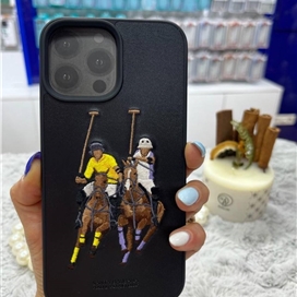 قاب چرمی Polo مدل چوگان Jockey مناسب برای Apple iPhone 13