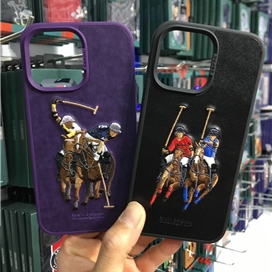 قاب چرمی پولو Polo مدل چوگان Jocket مناسب برای Apple iPhone 14 Plus