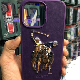 قاب چرمی Polo مدل چوگان Jockey مناسب برای Apple iPhone 13
