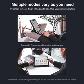 کیف کلاسوری کیبورد دار نیلکین مدل Bumper Combo Keyboard مناسب برای تبلت اپل iPad Air (2022) Air 5 iPad Air 10.9 (2020) iPad Air 4