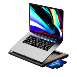 هاب 11 پورت و استند لپ تاپ پاورولوژی Powerology Multi-Functional Pro Hub PWPROHUB