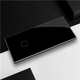 محافظ صفحه شیشه ای دورچسب تمام صفحه نیلکین سامسونگ Samsung Galaxy S23 Ultra 3D CP+ Max