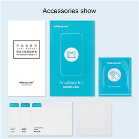 محافظ صفحه شیشه ای دورچسب تمام صفحه نیلکین سامسونگ Samsung Galaxy S23 Ultra 3D CP+ Max