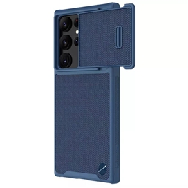 کاور نیلکین مدل Textured Fiber S Case مناسب برای گوشی موبایل سامسونگ Galaxy S23 Ultra