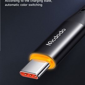 کابل شارژ قطع کن دار تایپ سی به تایپ سی 100 واتی مک دودو مدل MCDODO CA-3460 طول 1.2متر