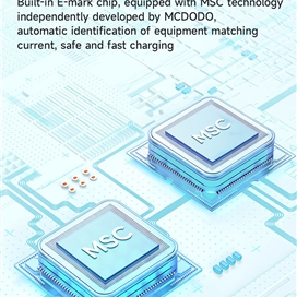 کابل شارژ قطع کن دار تایپ سی به تایپ سی 100 واتی مک دودو مدل MCDODO CA-3460 طول 1.2متر