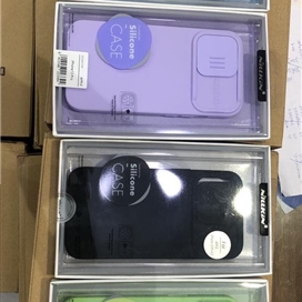 قاب برند نیلکین مدل کم شیلد سیلیکون مناسب برای گوشی آیفون  Nillkin Camshield Silky Silicon iPhone 13 Pro