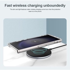 کاور نیلکین مدل Nature TPU Pro Magnetic مناسب برای گوشی موبایل سامسونگ Galaxy S23 Ultra
