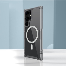 کاور نیلکین مدل Nature TPU Pro Magnetic مناسب برای گوشی موبایل سامسونگ Galaxy S23 Ultra
