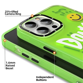 قاب YOUNGKIT یانگکیت Green Happy Mood Series مناسب برای Apple iPhone 14 Pro Max