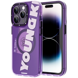 قاب YOUNGKIT یانگکیت Purple Colorful Anti-Drop Series مناسب برای Apple iPhone 13 Pro Max