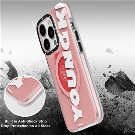 قاب YOUNGKIT یانگکیت Pink Colorful Anti-Drop Series مناسب برای Apple iPhone 14 Pro Max
