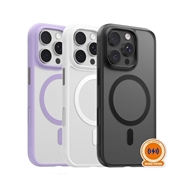 قاب اورجینال برند بلو Blueo Skin Friendly Stain & Slip Resistant Magnetic Case Orange Ring مناسب برای Apple iPhone 16 Pro