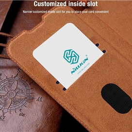 کیف کلاسوری نیلکین مدل Qin Pro Leather Case مناسب برای گوشی موبایل سامسونگ Galaxy A54 5G