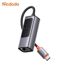 تبدیل هاب چندکاره 2 پورت مک دودو مدل MCDODO HU-0680 پورت ورودی تایپ سی