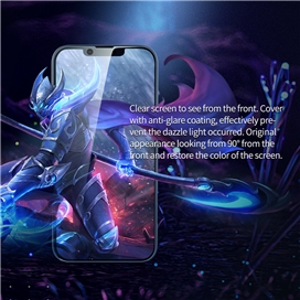 گلس نیلکین حریم شخصی مناسب برای آیفون 13 پرو Nillkin iPhone 13 Pro Guardian privacy tempered glass