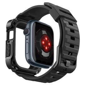 بند و کاور اپل واچ اسپیگن سایز 45 Spigen Tough Armor Pro Metal Apple Watch Series 9/8/7 Case