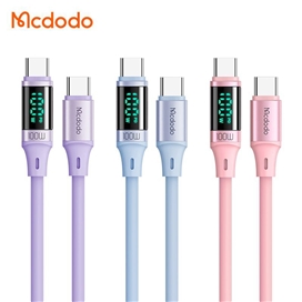 کابل شارژ سریع 100 وات تایپ سی به تایپ سی مک دودو MCDODO DIGITAL HD CA-194
