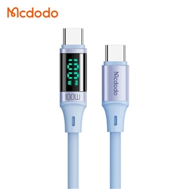 کابل شارژ سریع 100 وات تایپ سی به تایپ سی مک دودو MCDODO DIGITAL HD CA-194