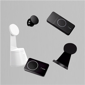 پد شارژر بی سیم مغناطیسی شارژ سریع قابل حمل 7.5 وات بلکین مدل WIA005btBK