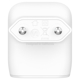 شارژر دیواری بلکین مدل WCA003vf04WH به همراه کابل لایتنینگ