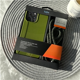 قاب برند کجسا مدل Kajsa Silicone With Landyard مناسب برای Apple iPhone 13 Pro