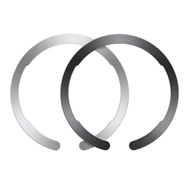 رینگ مگنتی ESR پک دوتایی مشکی و نقره ای