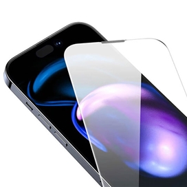 پک دوتایی گلس تمام صفحه آیفون بیسوس Baseus Tempered Crystal Glass Film Iphone 14 Pro Max SGBL170302