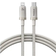 کابل شارژ تایپ سی به لایتنینگ 1 متر بیسوس Baseus Titanium Alloy Type-C To Lightning Cable CB000135