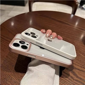 قاب دور براق دارای محافظ لنز مجیک مناسب برای آیفون 13 پرو مکس Magic Mask iPhone 13 Pro Max