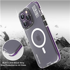 قاب YOUNGKIT یانگکیت Purple Jane Matte MagSafe Series Apple iphone  مناسب برای Apple iPhone 13 Pro