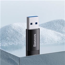 تبدیل OTG یو اس بی به Type-C بیسوس Baseus Ingenuity Mini OTG Adaptor USB 3.1 to Type-C ZJJQ000101