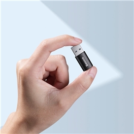 تبدیل OTG یو اس بی به Type-C بیسوس Baseus Ingenuity Mini OTG Adaptor USB 3.1 to Type-C ZJJQ000101