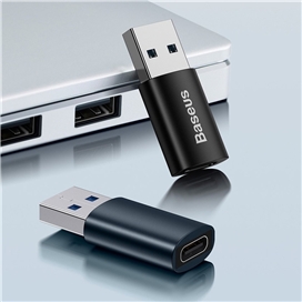 تبدیل OTG یو اس بی به Type-C بیسوس Baseus Ingenuity Mini OTG Adaptor USB 3.1 to Type-C ZJJQ000101
