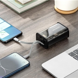 پاوربانک 10000 با کابل همراه ایکس او XO-PB306 PowerBank