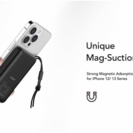 پاور بانک وایرلس برند وگر مدل VEGER MagOn Magnetic Wireless Power Bank 10000mAh