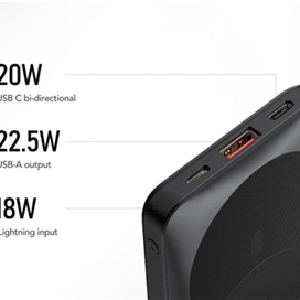 پاور بانک وایرلس برند وگر مدل VEGER MagOn Magnetic Wireless Power Bank 10000mAh